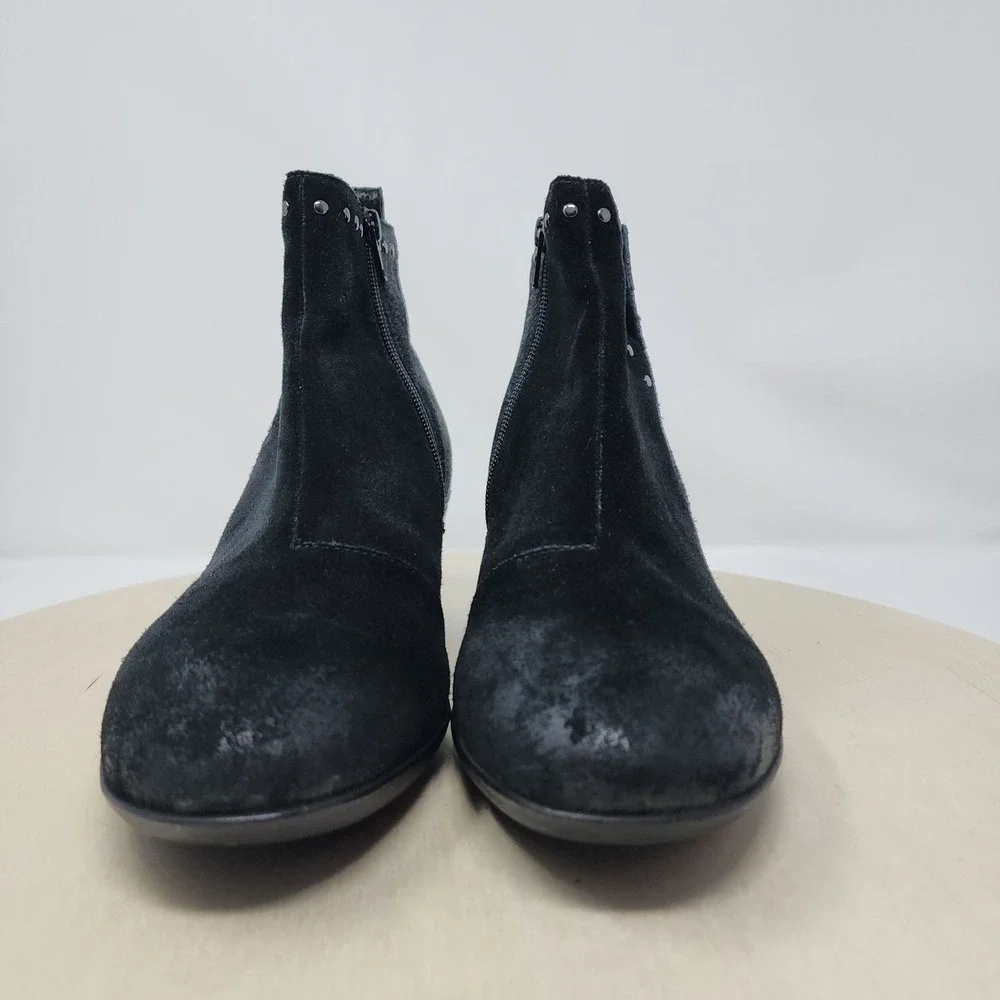 Josef Seibel Ankle Boots‎ Womens EU 41 US 10 Romika Daisy Black Suede Studded 2